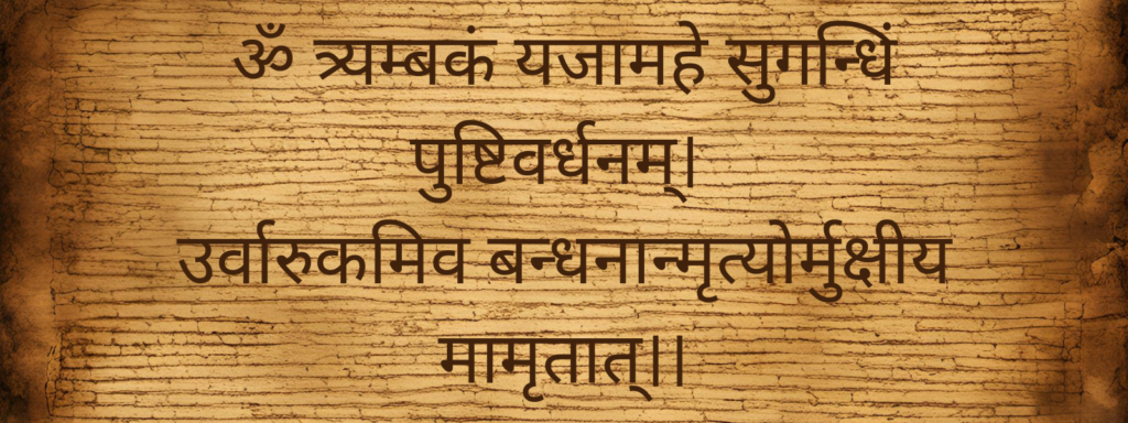Rudraksha mala for chanting Mahamrityunjaya Mantra