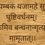 Rudraksha mala for chanting Mahamrityunjaya Mantra