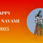 A divine image of Lord Rama with a bow, symbolizing virtue and righteousness, celebrating Rama Navami 2025.