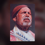 Sant Gadge Baba with backound